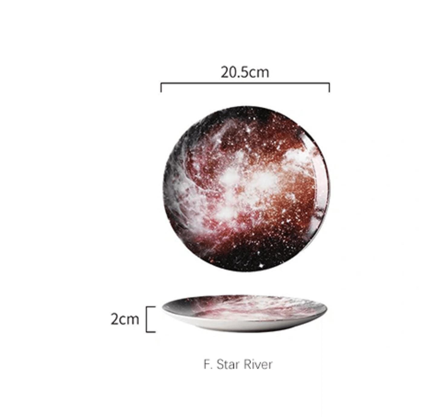 8 inch Starry Universe Plate
