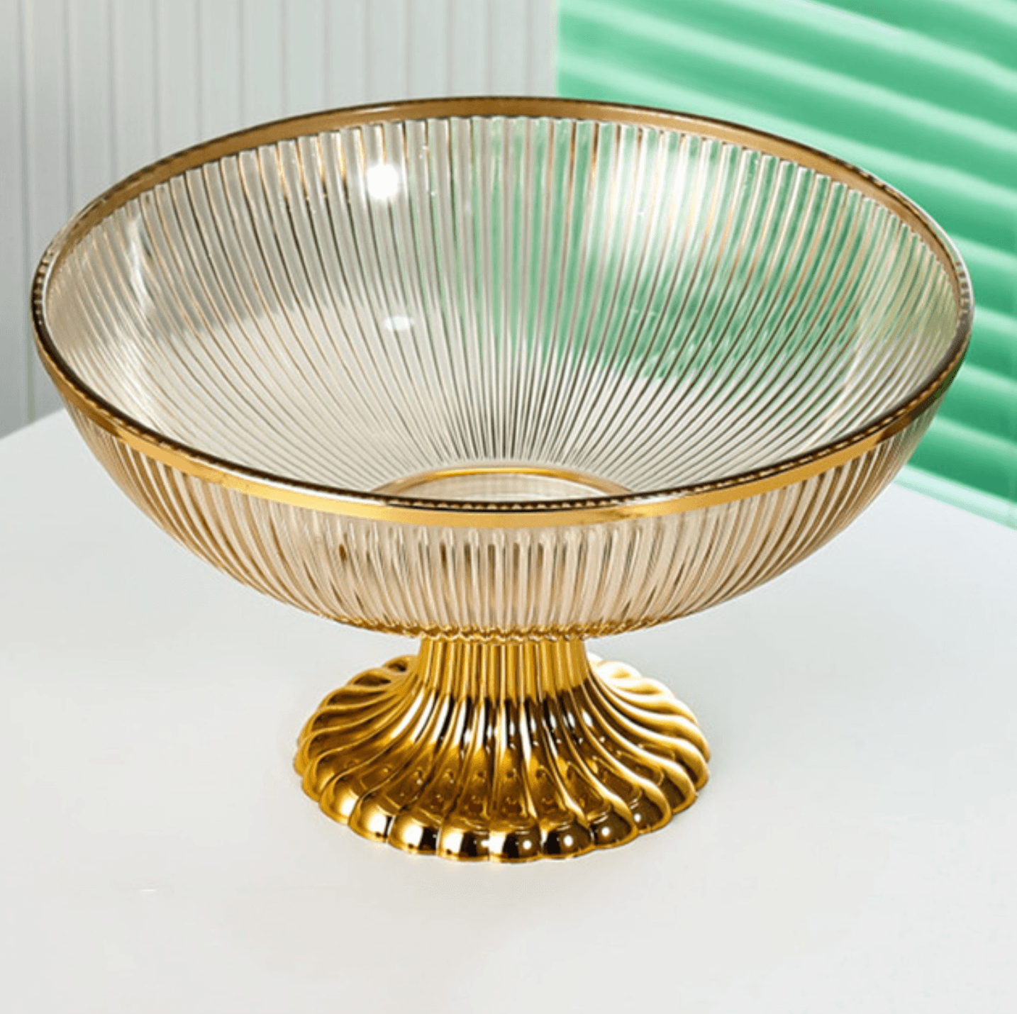 Plastic Food Fruit Serving Bowl