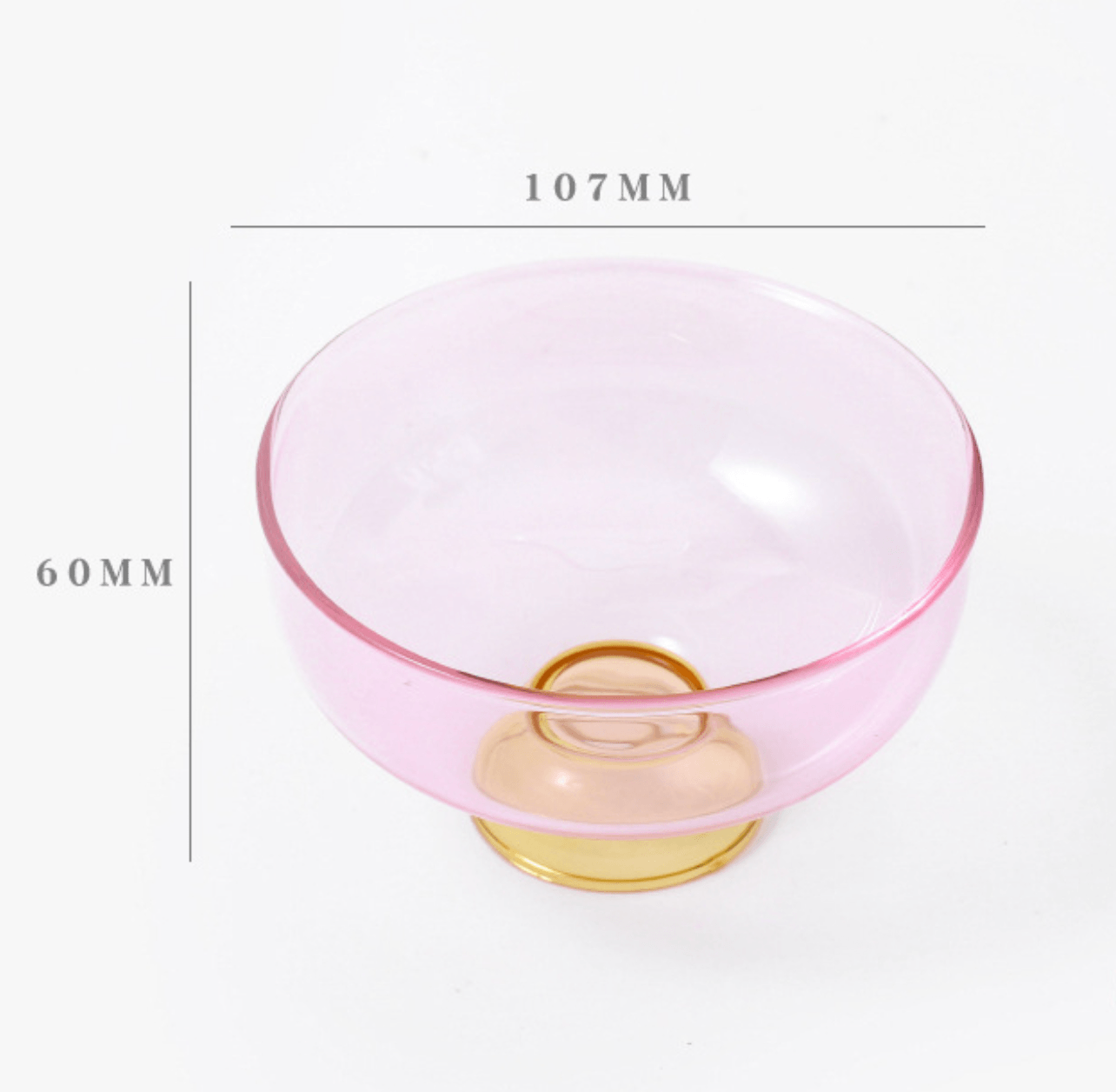 4inch Icecream Yoghurt Glass Bowl
