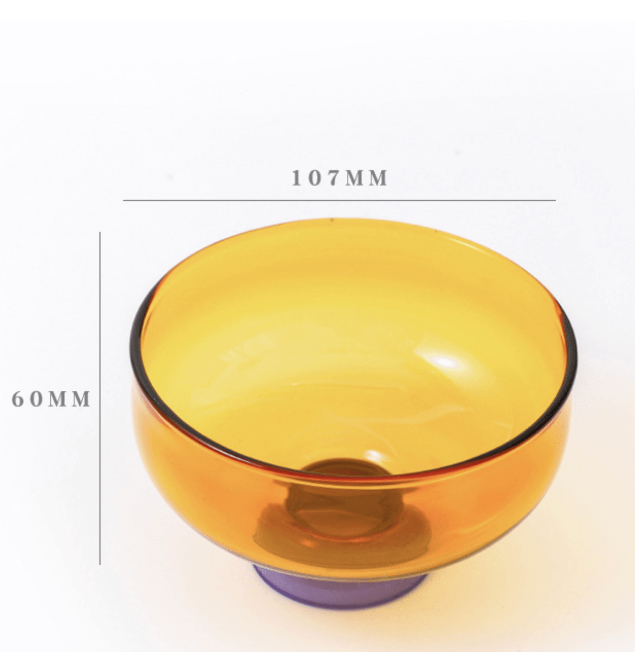 4inch Icecream Yoghurt Glass Bowl