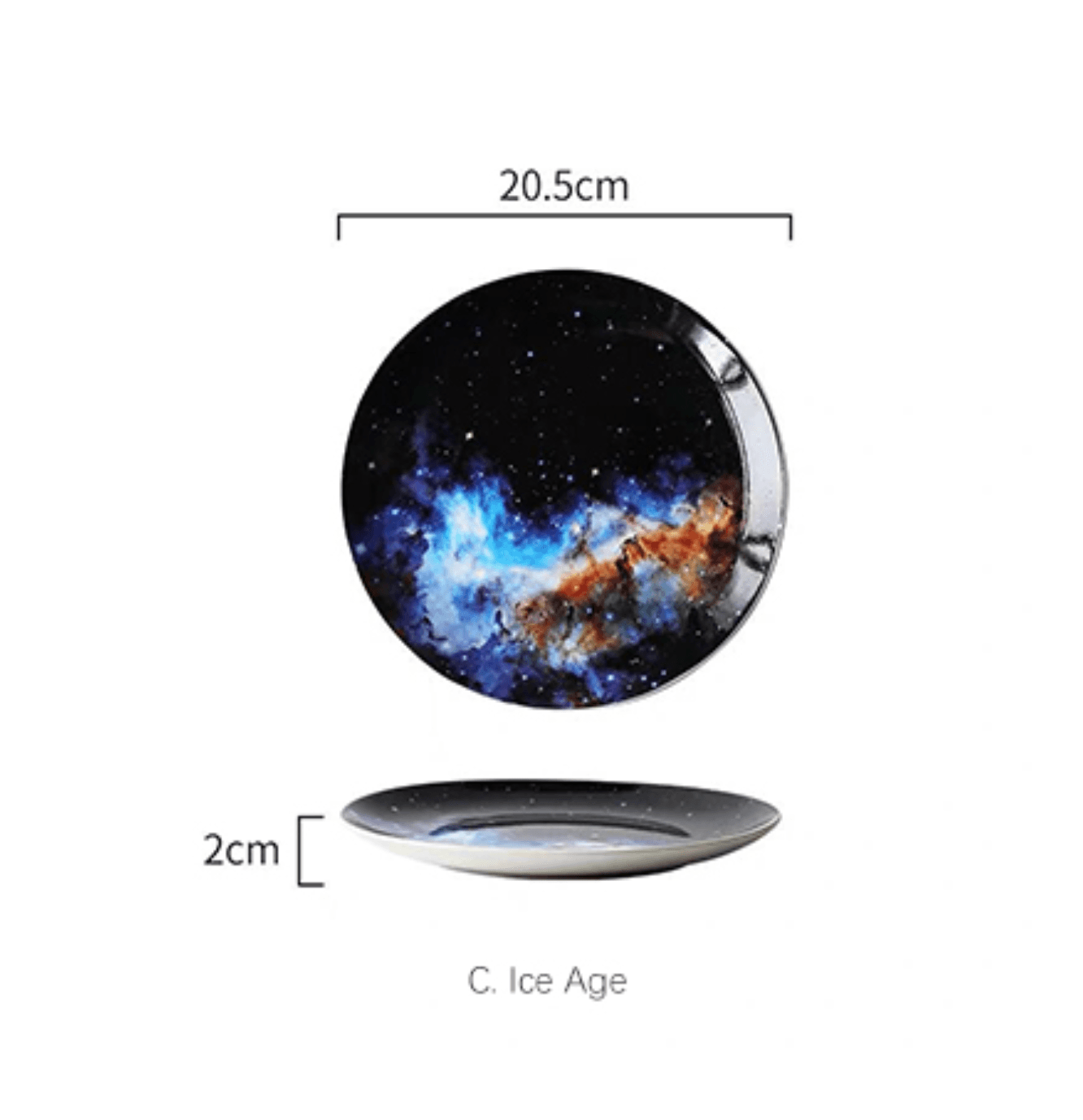 8 inch Starry Universe Plate
