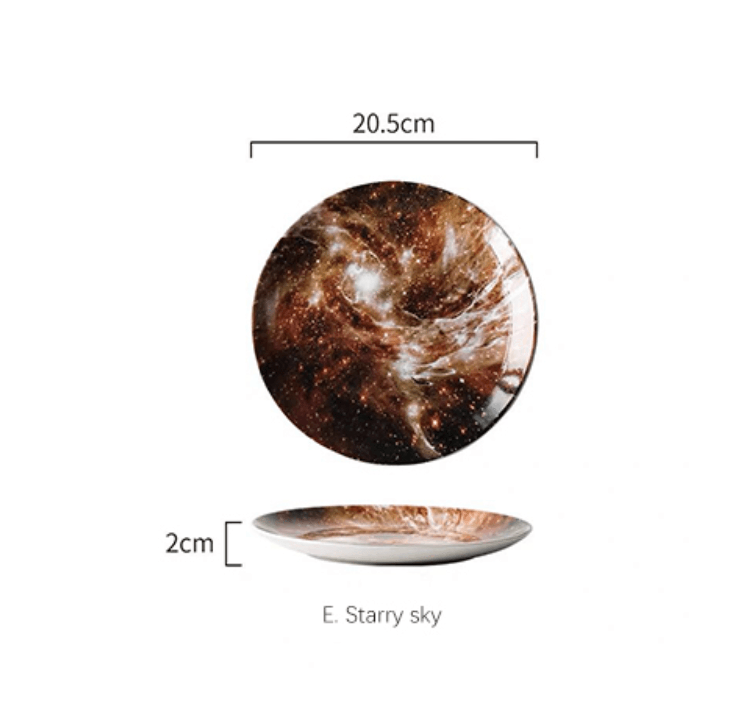 8 inch Starry Universe Plate