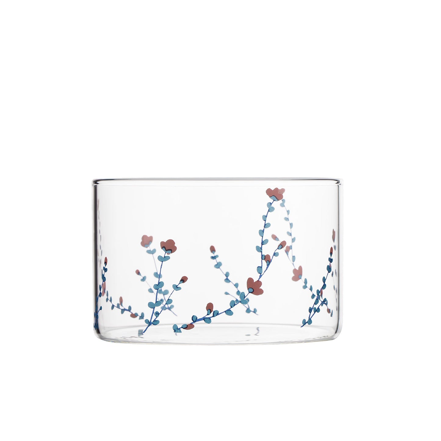 Minimalist High-Glass Bowl | Floral Design