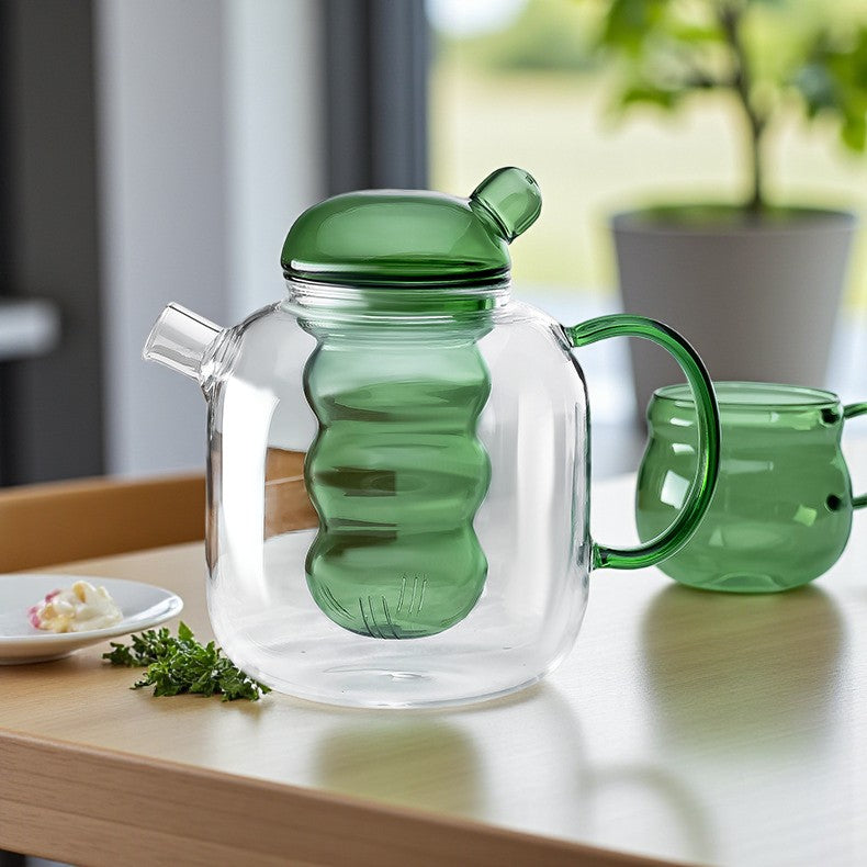 Minimalist Glass Teapot | Water Carafe
