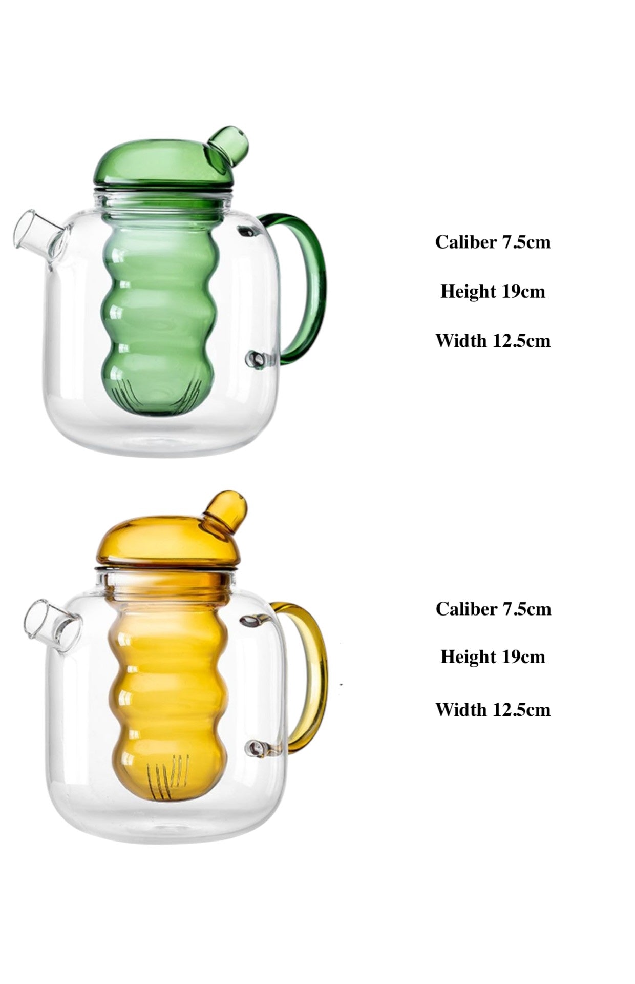 Minimalist Glass Teapot | Water Carafe
