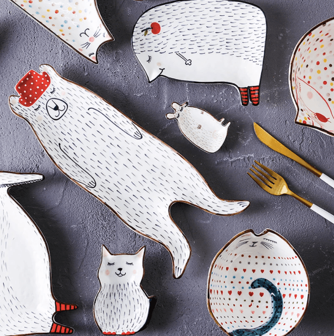Animal Ceramic Plate