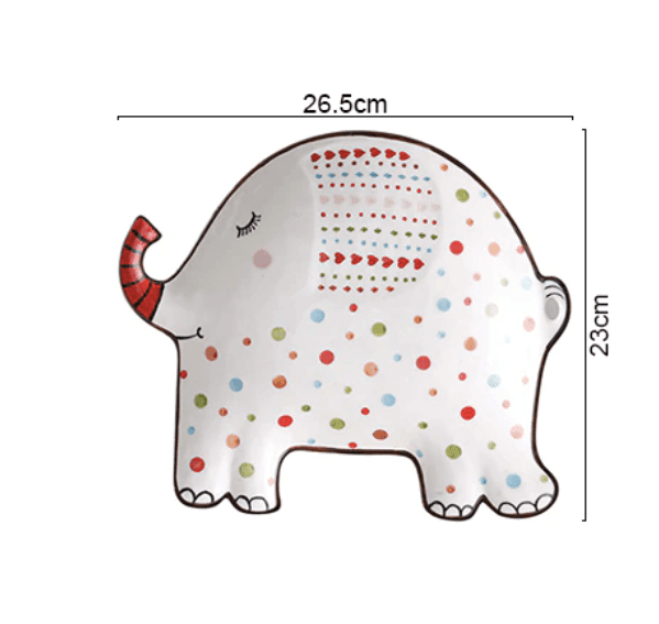 Animal Ceramic Plate