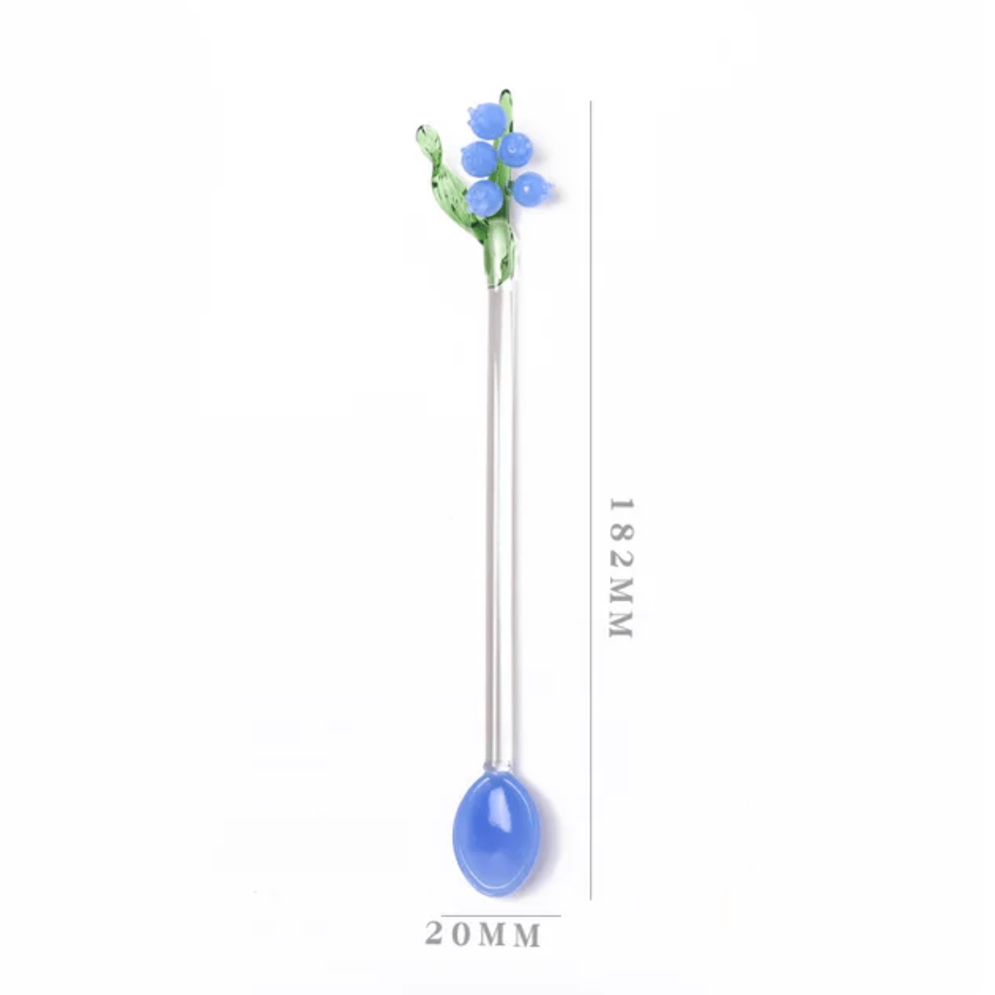 Flower Shape Glass Rod Mixing Sticks| Drink