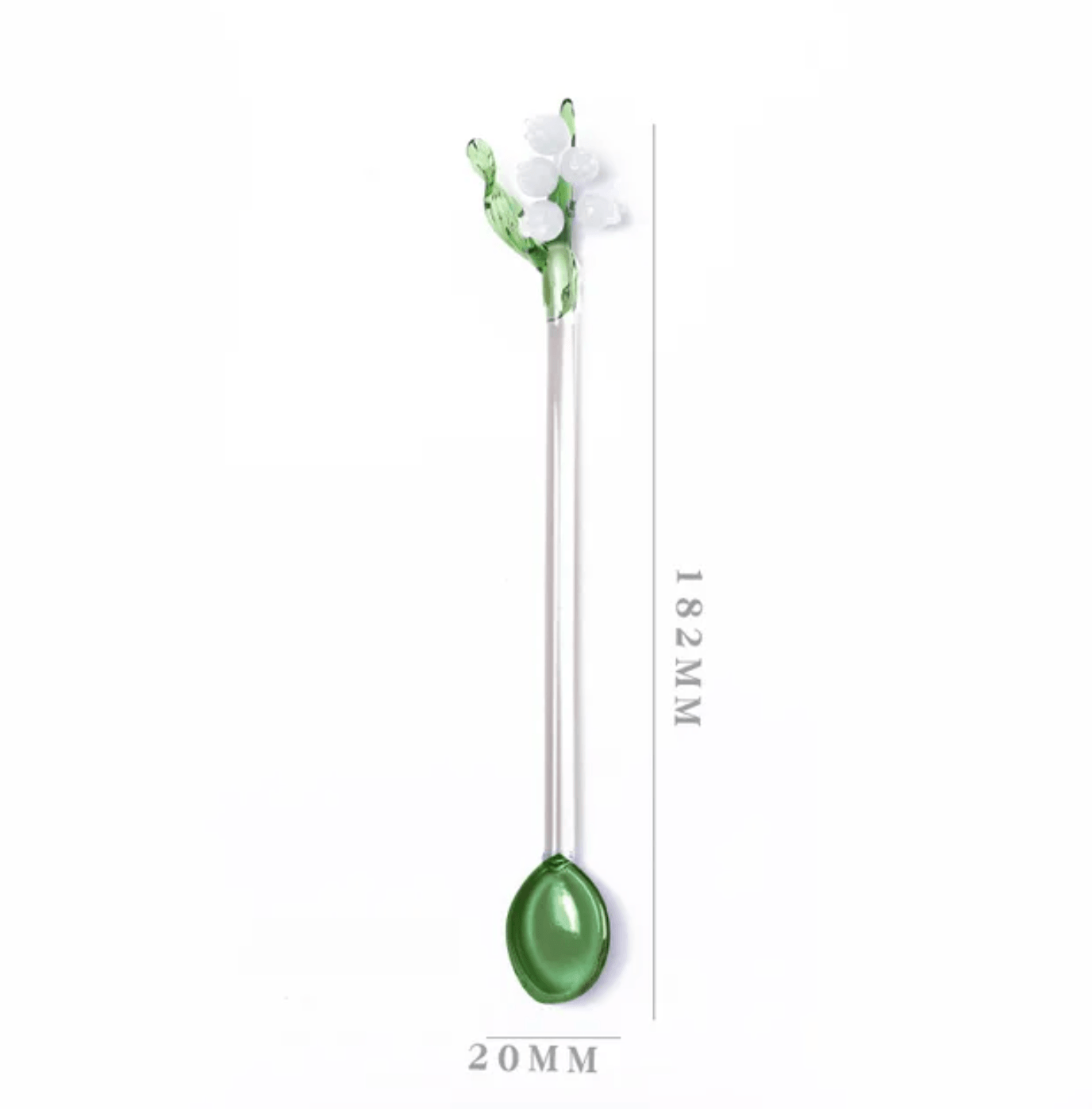 Flower Shape Glass Rod Mixing Sticks| Drink